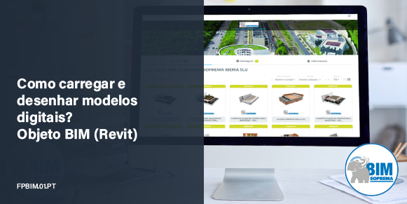 Como carregar e desenhar modelos digitais? Objeto BIM  (Revit)