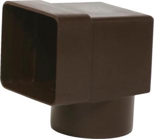 Adaptador para bocal de descarga lateral quadrado TPV