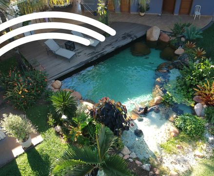 Como construir um lago ornamental impermeabilizado com membranas EPDM