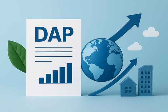 DAP e Sustentabilidade: como o setor das coberturas está a adotar a transparência ambiental