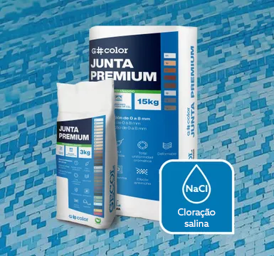 G#color Junta Premium obtém nova certificação para piscinas com cloração salina
