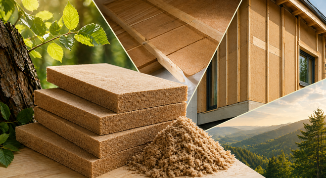 PAVATEX – Isolamento sustentável em fibra de madeira para a construção moderna