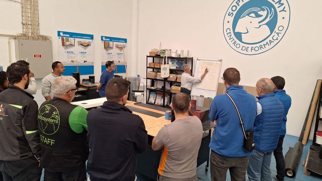 SOPRACADEMY promove formação especializada em impermeabilização EPDM SOPRAGUARD