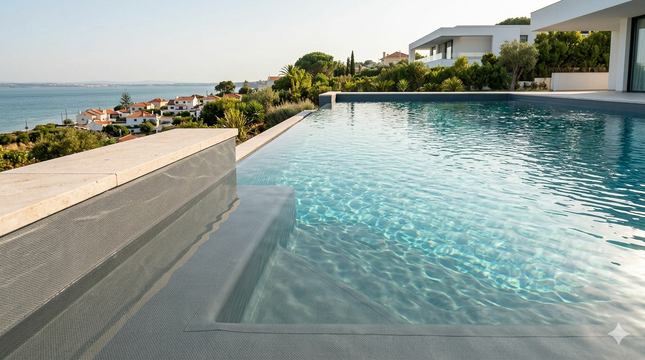 Membrana armada para piscinas: impermeabilização, durabilidade e design sem compromissos