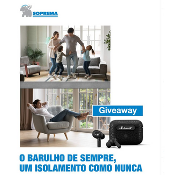 GIVEAWAY Não há barulho que vença o TECSOUND nem uns Marshall!