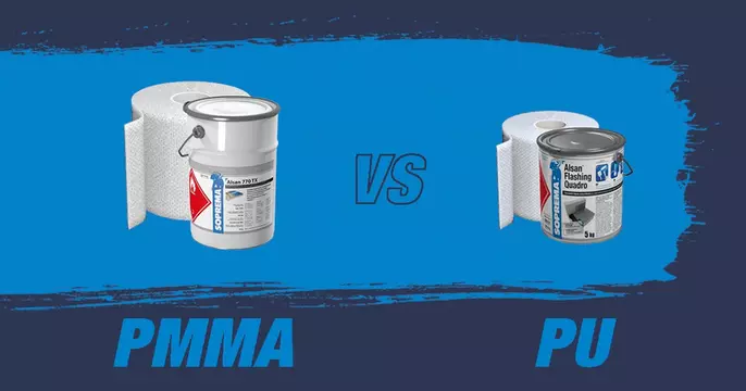 Sistemas de impermeabilização líquida: PMMA ou PU? Qual a melhor escolha?