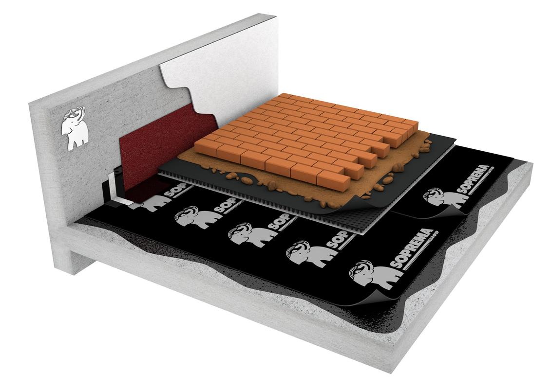 COBERTURAS PLANAS TRANSITÁVEL PÚBLICO SEM ISOLAMENTO - MONOCAMADA TI-03-14