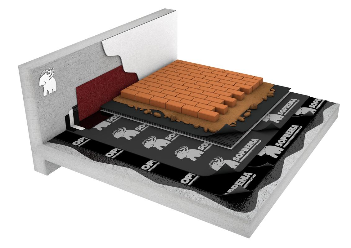 COBERTURAS PLANAS TRANSITÁVEL PÚBLICO SEM ISOLAMENTO - BICAMADA TI-03-14