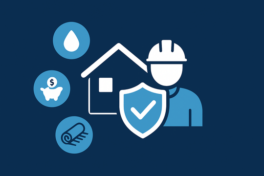 5 Razões para manter a impermeabilização em dia