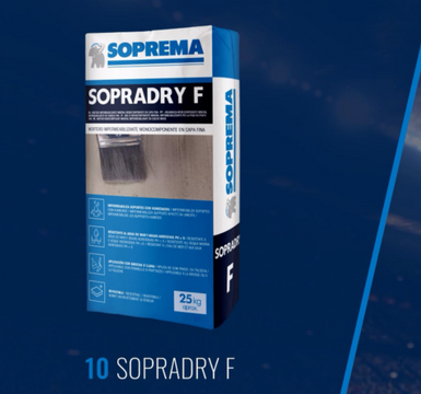 Sopradry F: Solução completa para uma impermeabilização eficiente
