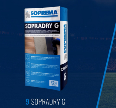 Aplicação do SOPRADRY G